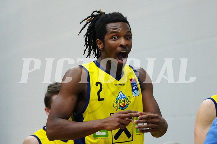 Basketball Superliga 2021/22, 10. Platzierungsrunde, UBSC Graz vs. Kapfenberg


