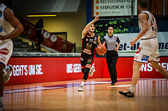 Basketball, bet-at-home Basketball Superliga 2021/22, Platzierungsrunde Spiel 10, Oberwart Gunners, BC GGMT Vienna, Mustafa Hassan Zadeh (55)