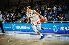 Basketball, bet-at-home Basketball Superliga 2021/22, Platzierungsrunde Spiel 10, Oberwart Gunners, BC GGMT Vienna, Edi Patekar (9)