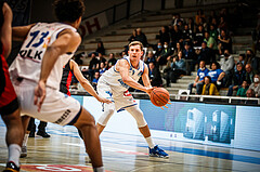 Basketball, bet-at-home Basketball Superliga 2021/22, Platzierungsrunde Spiel 10, Oberwart Gunners, BC GGMT Vienna, Edi Patekar (9)