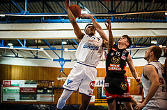 Basketball, bet-at-home Basketball Superliga 2021/22, Platzierungsrunde Spiel 10, Oberwart Gunners, BC GGMT Vienna, Rob Howard (5)