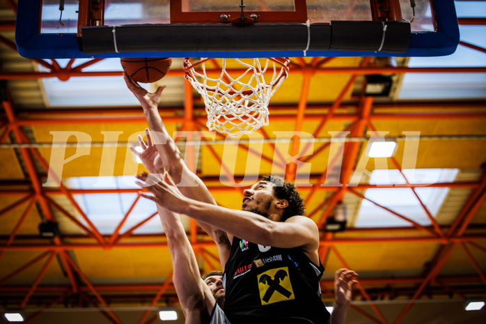 Basketball, win2day Basketball Superliga 2022/23, Grunddurchgang Runde 20, BBC Nord Dragonz, Flyers Wels, C. Jeter (0)