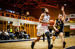 Basketball, win2day Basketball Superliga 2022/23, Grunddurchgang Runde 20, BBC Nord Dragonz, Flyers Wels, Kyran Jordan Mc Clure (13)