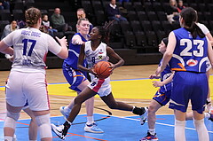 04.02.2023, Graz, Raiffeisen Sportpark, Basketball Damen Superliga 2022/23, Grunddurchgang 1.Runde, UBSC-DBBC Graz vs. DBB LZ OÖ,  