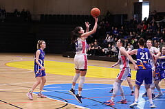 04.02.2023, Graz, Raiffeisen Sportpark, Basketball Damen Superliga 2022/23, Grunddurchgang 1.Runde, UBSC-DBBC Graz vs. DBB LZ OÖ,  