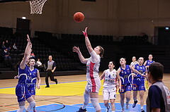 04.02.2023, Graz, Raiffeisen Sportpark, Basketball Damen Superliga 2022/23, Grunddurchgang 1.Runde, UBSC-DBBC Graz vs. DBB LZ OÖ,  