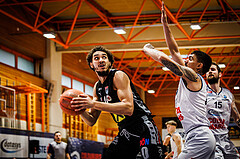 Basketball, win2day Basketball Superliga 2022/23, Grunddurchgang Runde 20, BBC Nord Dragonz, Flyers Wels, C. Jeter (0)