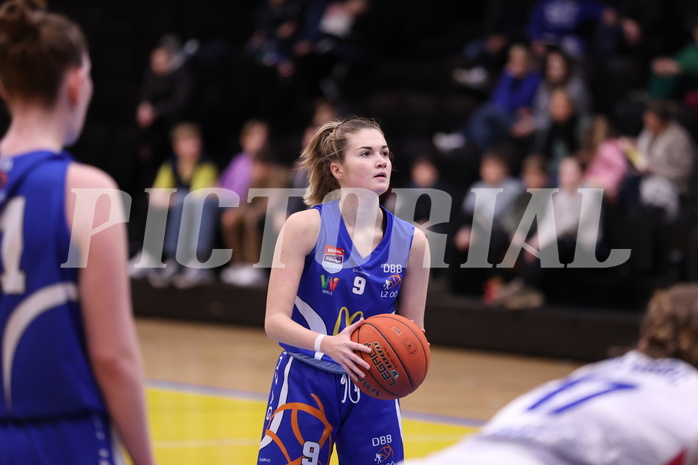 04.02.2023, Graz, Raiffeisen Sportpark, Basketball Damen Superliga 2022/23, Grunddurchgang 1.Runde, UBSC-DBBC Graz vs. DBB LZ OÖ,  