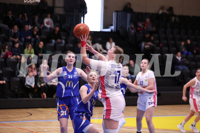 04.02.2023, Graz, Raiffeisen Sportpark, Basketball Damen Superliga 2022/23, Grunddurchgang 1.Runde, UBSC-DBBC Graz vs. DBB LZ OÖ,  