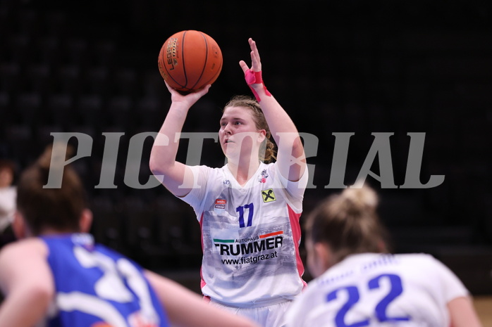 04.02.2023, Graz, Raiffeisen Sportpark, Basketball Damen Superliga 2022/23, Grunddurchgang 1.Runde, UBSC-DBBC Graz vs. DBB LZ OÖ,  