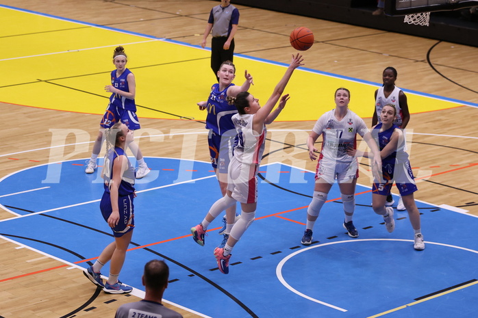 04.02.2023, Graz, Raiffeisen Sportpark, Basketball Damen Superliga 2022/23, Grunddurchgang 1.Runde, UBSC-DBBC Graz vs. DBB LZ OÖ,  