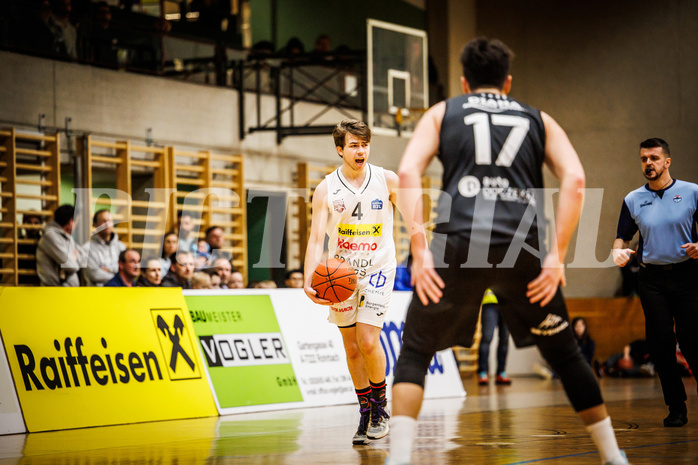 Basketball, Basketball Zweite Liga 2022/23, Grunddurchgang 15.Runde, Mattersburg Rocks, Güssing Jennersdorf Blackbirds, Nikolaus Bugnyar (4)
