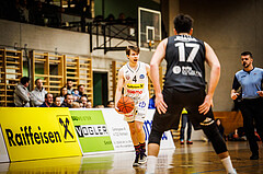 Basketball, Basketball Zweite Liga 2022/23, Grunddurchgang 15.Runde, Mattersburg Rocks, Güssing Jennersdorf Blackbirds, Nikolaus Bugnyar (4)
