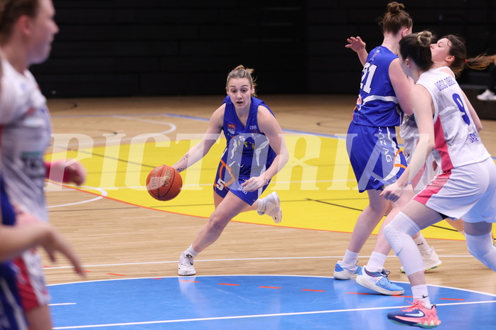 04.02.2023, Graz, Raiffeisen Sportpark, Basketball Damen Superliga 2022/23, Grunddurchgang 1.Runde, UBSC-DBBC Graz vs. DBB LZ OÖ,  