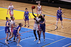 04.02.2023, Graz, Raiffeisen Sportpark, Basketball Damen Superliga 2022/23, Grunddurchgang 1.Runde, UBSC-DBBC Graz vs. DBB LZ OÖ,  