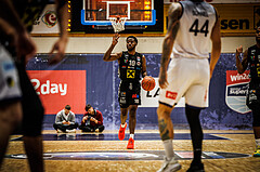 Basketball, win2day Basketball Superliga 2022/23, Grunddurchgang Runde 20, BBC Nord Dragonz, Flyers Wels, A. Awosika (10)