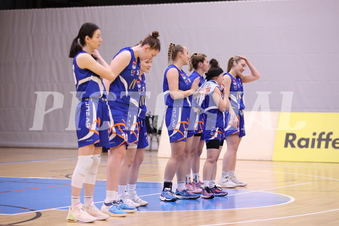 04.02.2023, Graz, Raiffeisen Sportpark, Basketball Damen Superliga 2022/23, Grunddurchgang 1.Runde, UBSC-DBBC Graz vs. DBB LZ OÖ,  