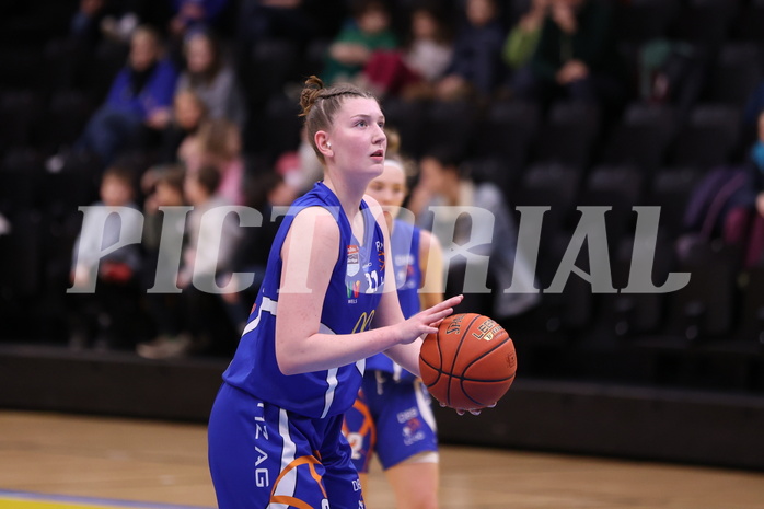 04.02.2023, Graz, Raiffeisen Sportpark, Basketball Damen Superliga 2022/23, Grunddurchgang 1.Runde, UBSC-DBBC Graz vs. DBB LZ OÖ,  