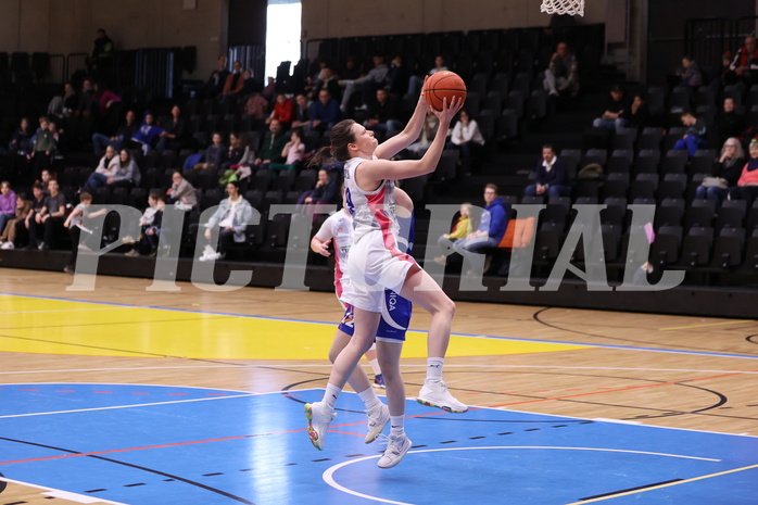 04.02.2023, Graz, Raiffeisen Sportpark, Basketball Damen Superliga 2022/23, Grunddurchgang 1.Runde, UBSC-DBBC Graz vs. DBB LZ OÖ,  