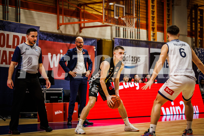 Basketball, win2day Basketball Superliga 2022/23, Grunddurchgang Runde 20, BBC Nord Dragonz, Flyers Wels, G. Tepic (4)