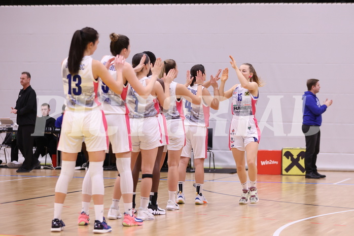 04.02.2023, Graz, Raiffeisen Sportpark, Basketball Damen Superliga 2022/23, Grunddurchgang 1.Runde, UBSC-DBBC Graz vs. DBB LZ OÖ,  