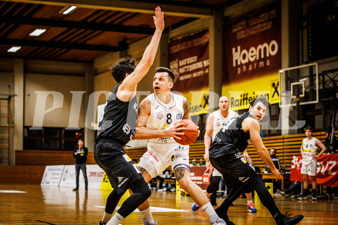 Basketball, Basketball Zweite Liga 2022/23, Grunddurchgang 15.Runde, Mattersburg Rocks, Güssing Jennersdorf Blackbirds, Petar Zivkovic (8)