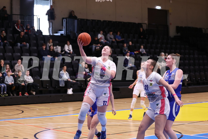 04.02.2023, Graz, Raiffeisen Sportpark, Basketball Damen Superliga 2022/23, Grunddurchgang 1.Runde, UBSC-DBBC Graz vs. DBB LZ OÖ,  