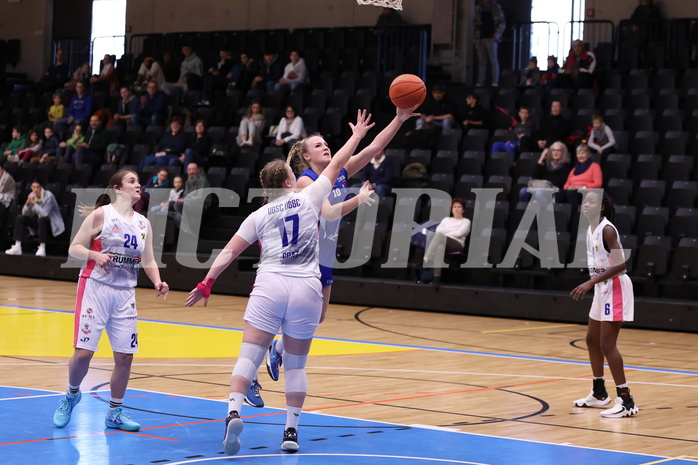 04.02.2023, Graz, Raiffeisen Sportpark, Basketball Damen Superliga 2022/23, Grunddurchgang 1.Runde, UBSC-DBBC Graz vs. DBB LZ OÖ,  