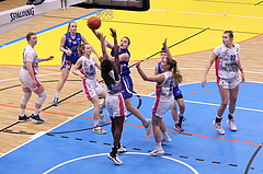 04.02.2023, Graz, Raiffeisen Sportpark, Basketball Damen Superliga 2022/23, Grunddurchgang 1.Runde, UBSC-DBBC Graz vs. DBB LZ OÖ,  