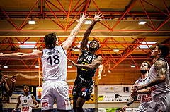 Basketball, win2day Basketball Superliga 2022/23, Grunddurchgang Runde 20, BBC Nord Dragonz, Flyers Wels, A. Awosika (10)