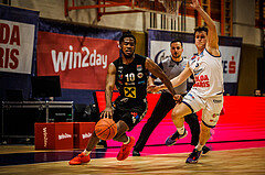 Basketball, win2day Basketball Superliga 2022/23, Grunddurchgang Runde 20, BBC Nord Dragonz, Flyers Wels, A. Awosika (10)