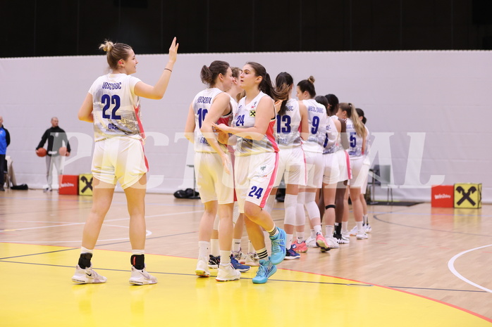 04.02.2023, Graz, Raiffeisen Sportpark, Basketball Damen Superliga 2022/23, Grunddurchgang 1.Runde, UBSC-DBBC Graz vs. DBB LZ OÖ,  