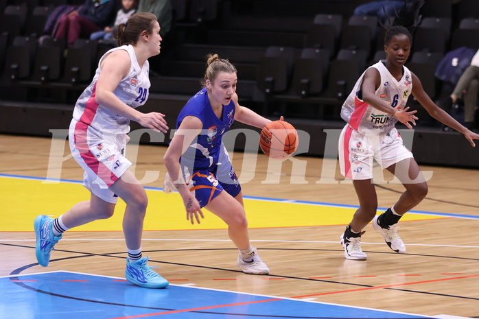 04.02.2023, Graz, Raiffeisen Sportpark, Basketball Damen Superliga 2022/23, Grunddurchgang 1.Runde, UBSC-DBBC Graz vs. DBB LZ OÖ,  