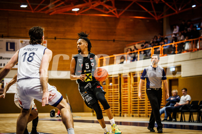 Basketball, win2day Basketball Superliga 2022/23, Grunddurchgang Runde 20, BBC Nord Dragonz, Flyers Wels, A. Terell Glenn (5)