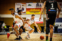 Basketball, win2day Basketball Superliga 2022/23, Grunddurchgang Runde 20, BBC Nord Dragonz, Flyers Wels, Petar Cosic (3)