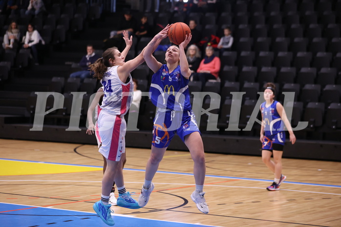 04.02.2023, Graz, Raiffeisen Sportpark, Basketball Damen Superliga 2022/23, Grunddurchgang 1.Runde, UBSC-DBBC Graz vs. DBB LZ OÖ,  