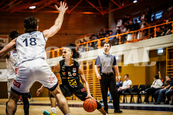 Basketball, win2day Basketball Superliga 2022/23, Grunddurchgang Runde 20, BBC Nord Dragonz, Flyers Wels, A. Terell Glenn (5)