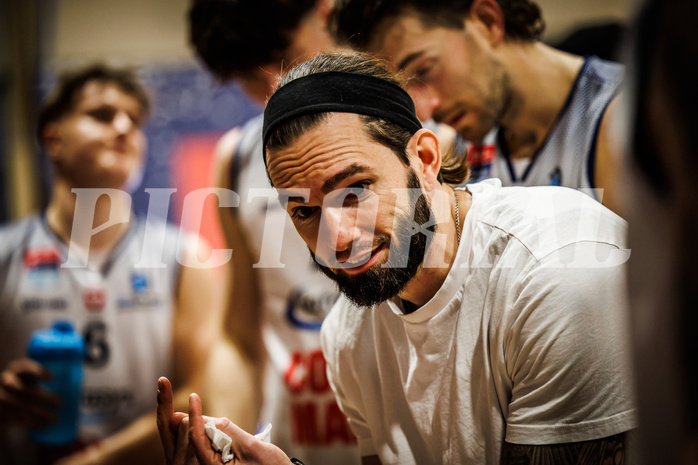 Basketball, win2day Basketball Superliga 2022/23, Grunddurchgang Runde 20, BBC Nord Dragonz, Flyers Wels, Felix Jambor (Head Coach)