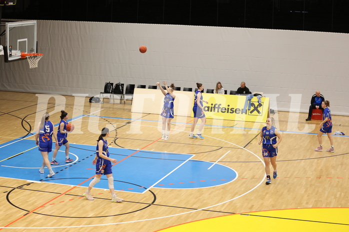 04.02.2023, Graz, Raiffeisen Sportpark, Basketball Damen Superliga 2022/23, Grunddurchgang 1.Runde, UBSC-DBBC Graz vs. DBB LZ OÖ,  