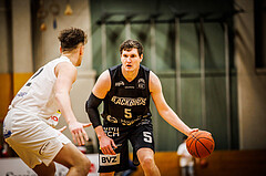 Basketball, Basketball Zweite Liga 2022/23, Grunddurchgang 15.Runde, Mattersburg Rocks, Güssing Jennersdorf Blackbirds, S. Koch (5)