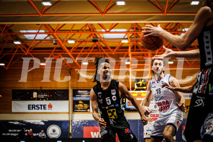 Basketball, win2day Basketball Superliga 2022/23, Grunddurchgang Runde 20, BBC Nord Dragonz, Flyers Wels, A. Terell Glenn (5)