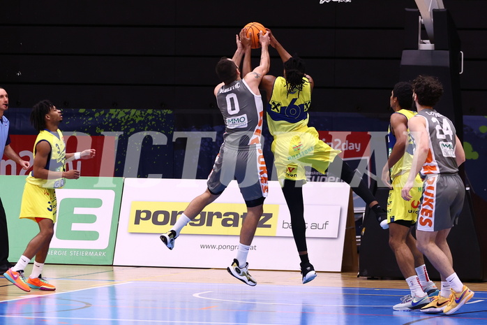 11.11.2023, Graz, Raiffeisen Sportpark Graz, Basketball Superliga 2023/24, Grunddurchgang, Runde 7, UBSC Raiffeisen Graz vs.  BK IMMOunited Dukes