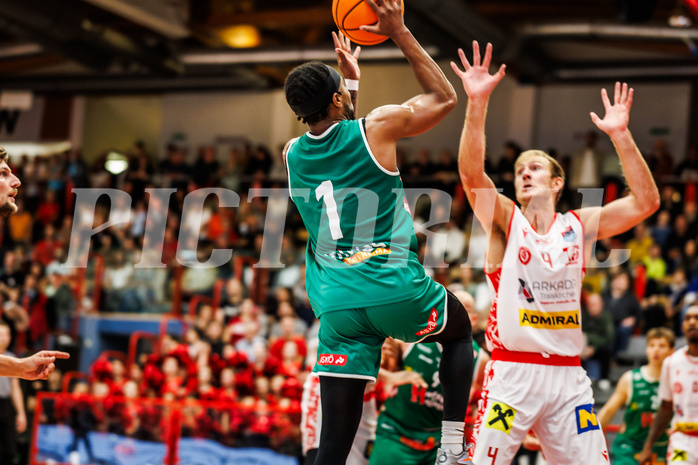 Basketball, win2day Basketball Superliga 2024/25, Grunddurchgang 1.Runde, Traiskirchen Lions, Kapfenberg Bulls, 