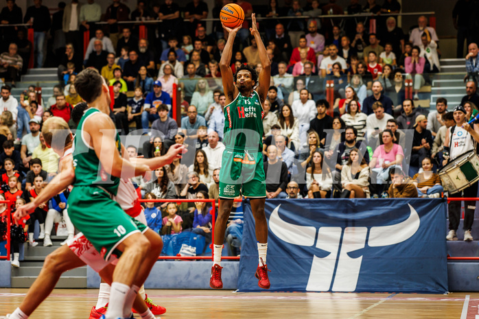 Basketball, win2day Basketball Superliga 2024/25, Grunddurchgang 1.Runde, Traiskirchen Lions, Kapfenberg Bulls, 