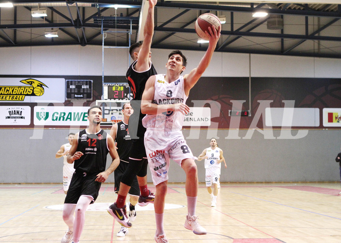Basketball 2.Bundesliga 2019/20 Grunddurchgang 17.Runde  Güssing/Jennersdorff Blackbirds vs Mistelbach Mustangs
