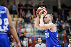 Basketball, Admiral Basketball Superliga 2019/20, Grunddurchgang 17.Runde, Traiskirchen Lions, Oberwart Gunners, Renato Poljak (16)