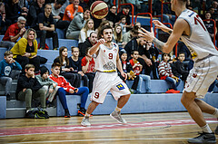 Basketball, Admiral Basketball Superliga 2019/20, Grunddurchgang 17.Runde, Traiskirchen Lions, Oberwart Gunners, Paul Isbetcherian (9)