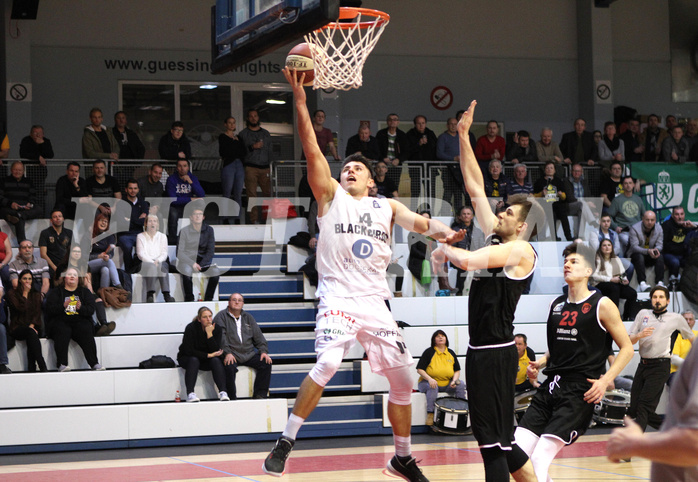 Basketball 2.Bundesliga 2019/20 Grunddurchgang 17.Runde  Güssing/Jennersdorff Blackbirds vs Mistelbach Mustangs