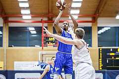 Basketball, Admiral Basketball Superliga 2019/20, Grunddurchgang 17.Runde, Traiskirchen Lions, Oberwart Gunners, Orion Outerbridge (8)
