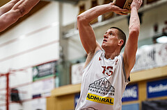 Basketball, Admiral Basketball Superliga 2019/20, Grunddurchgang 17.Runde, Traiskirchen Lions, Oberwart Gunners, Matija Radanovic (15)